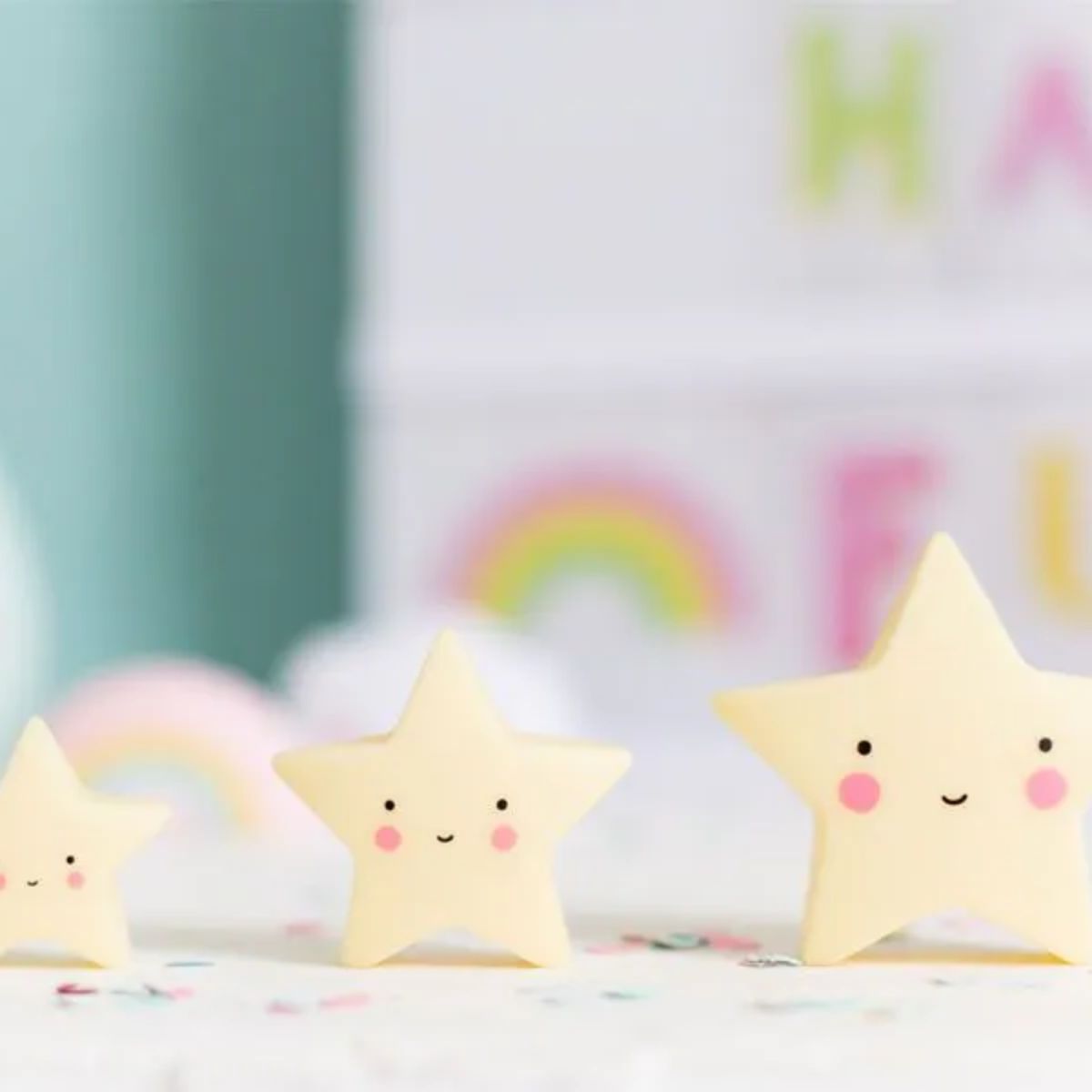 Little Lovely Company Minis Stars - Yellow