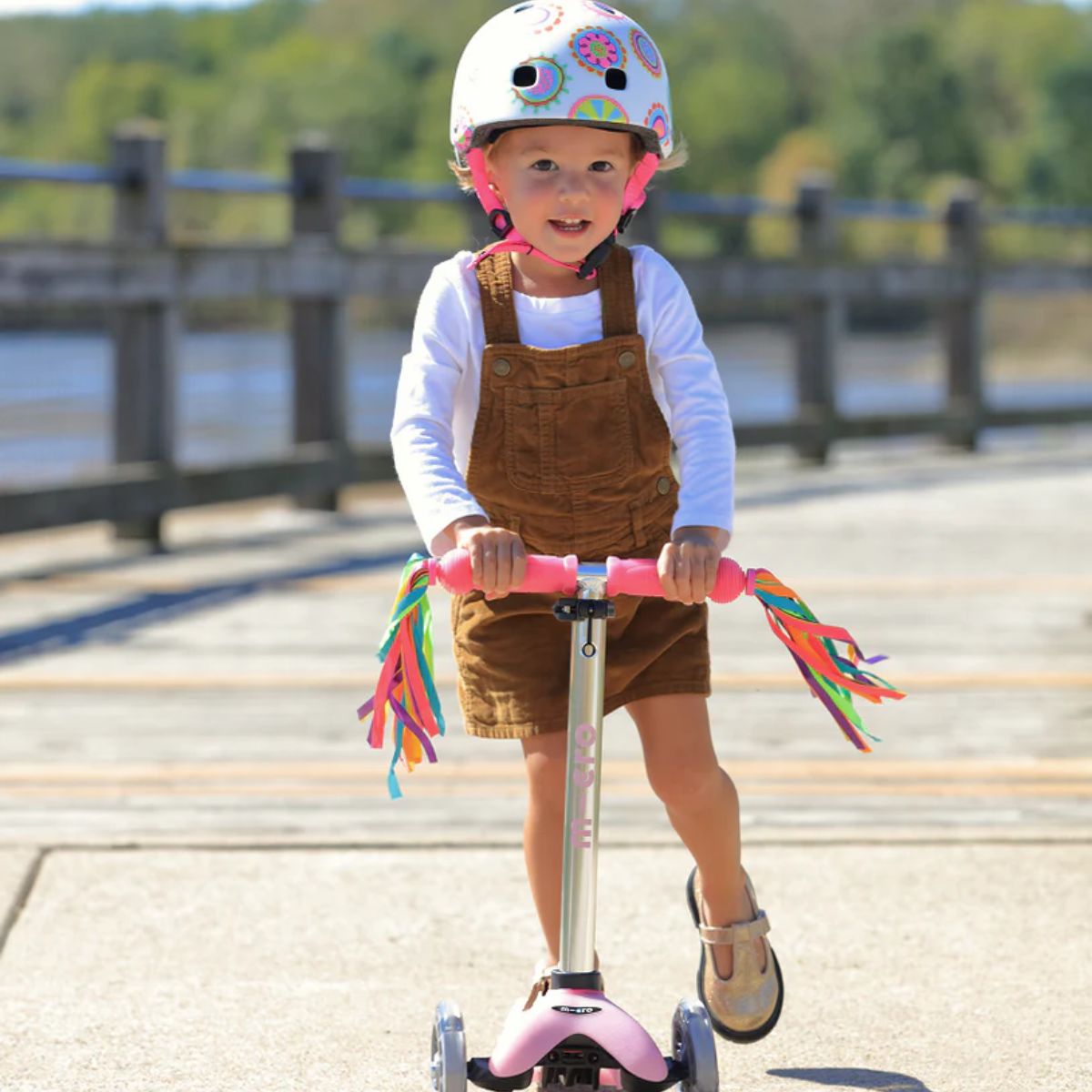 Patinete Infantil Micro Mini Glow Plus LED Icy Lime