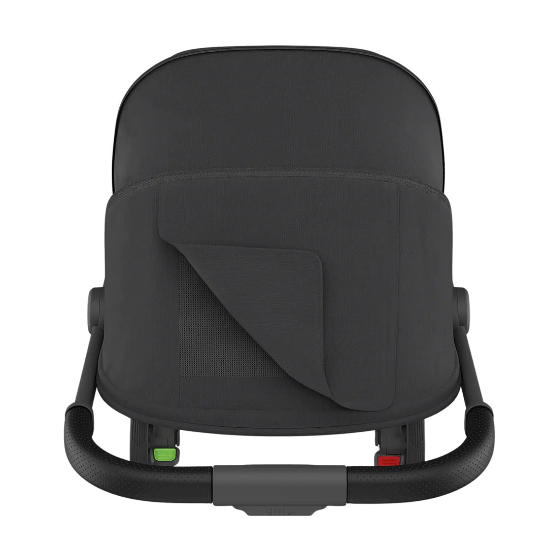 Carrinho Compacto UPPAbaby Minu V3 - Jake (Carvão / Quadro de Carbono / Couro Preto)