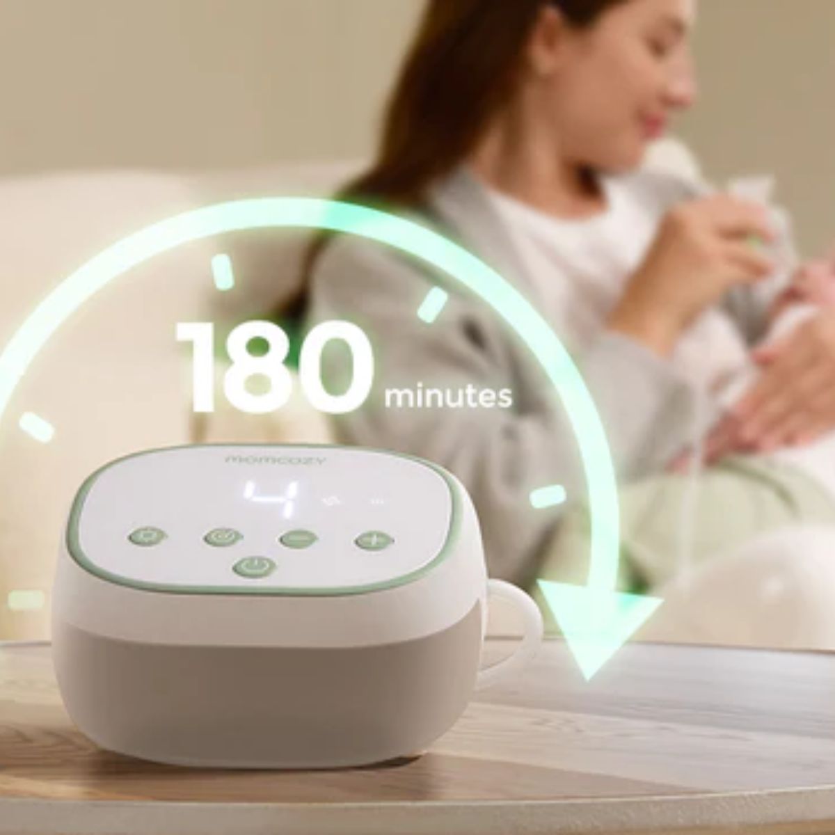 Aspirador Nasal Elétrico Momcozy BreezyClear Pró 2 em 1