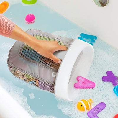 Organizador Infantil De Brinquedos De Banho Munchkin Scoop Cinza