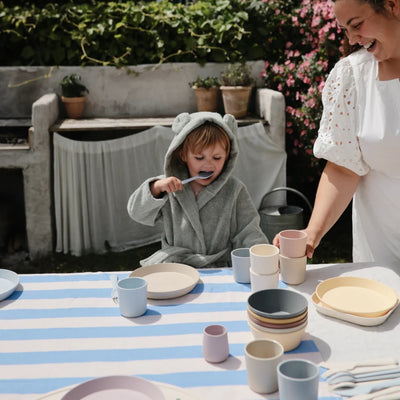 Kit De Copos Infantil Mushie Smoke