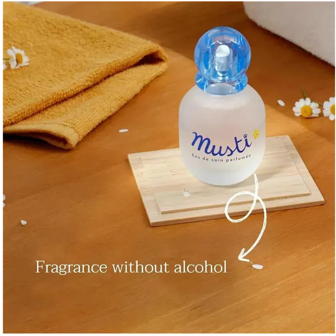 Mustela - Perfume à base de plantas e spray de colônia Musti Baby