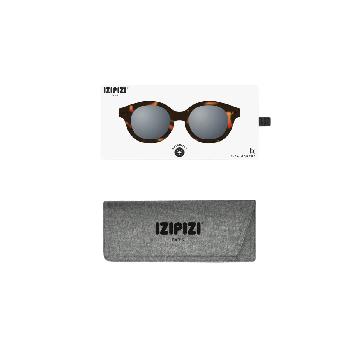 Óculos de Sol Infantil Kids com Proteção UV Izipizi 9-36M Tortoise