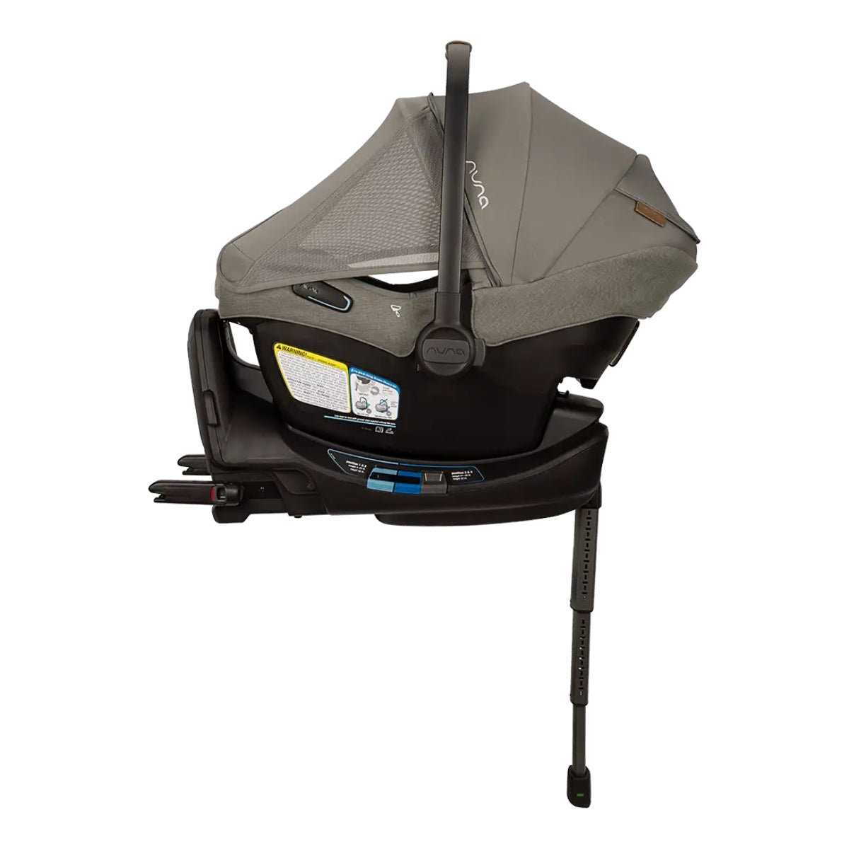 Bebê Conforto Nuna Pipa Aire Rx + Base Pipa Relx - Granite