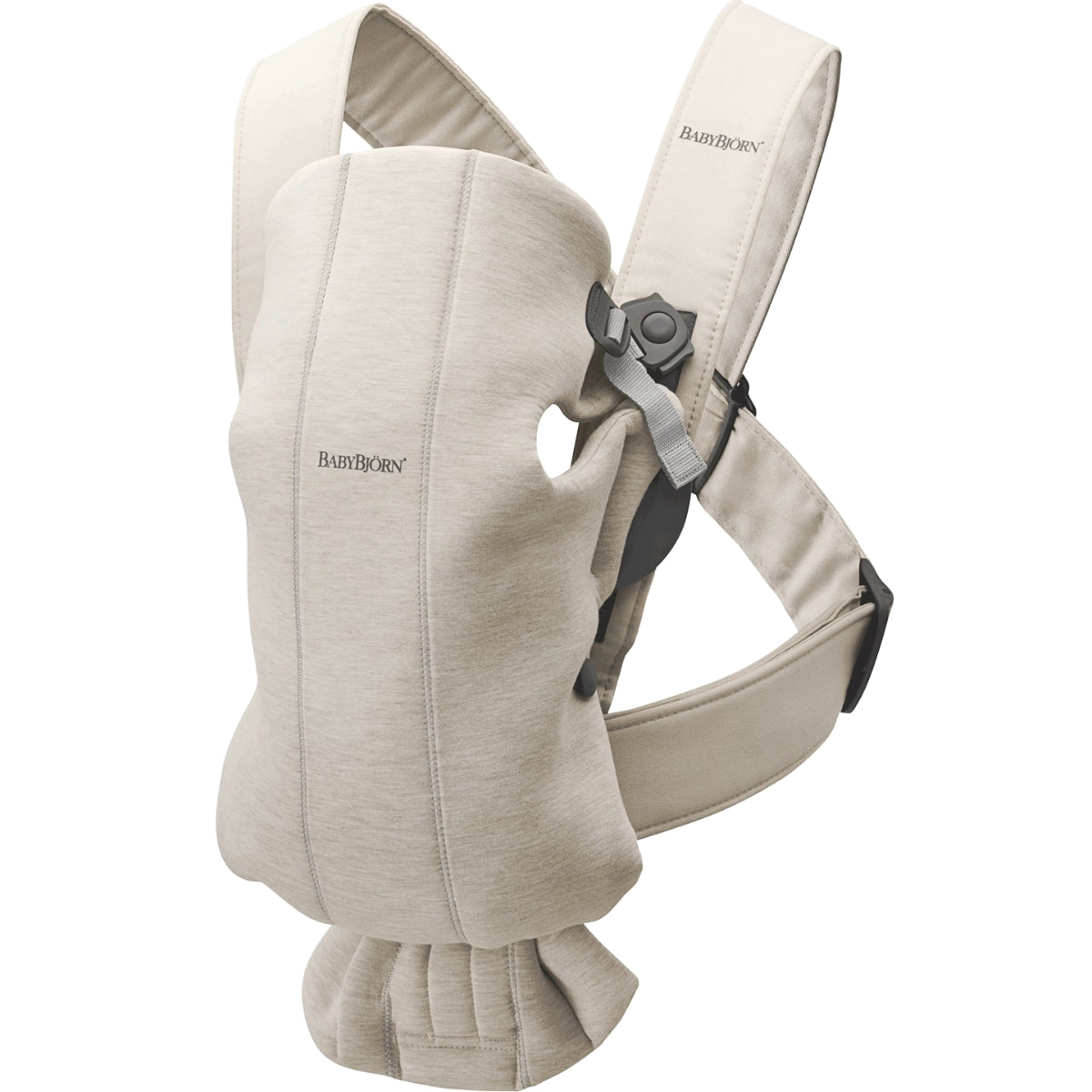 Canguru BabyBjörn Mini 3D Jersey Light beige