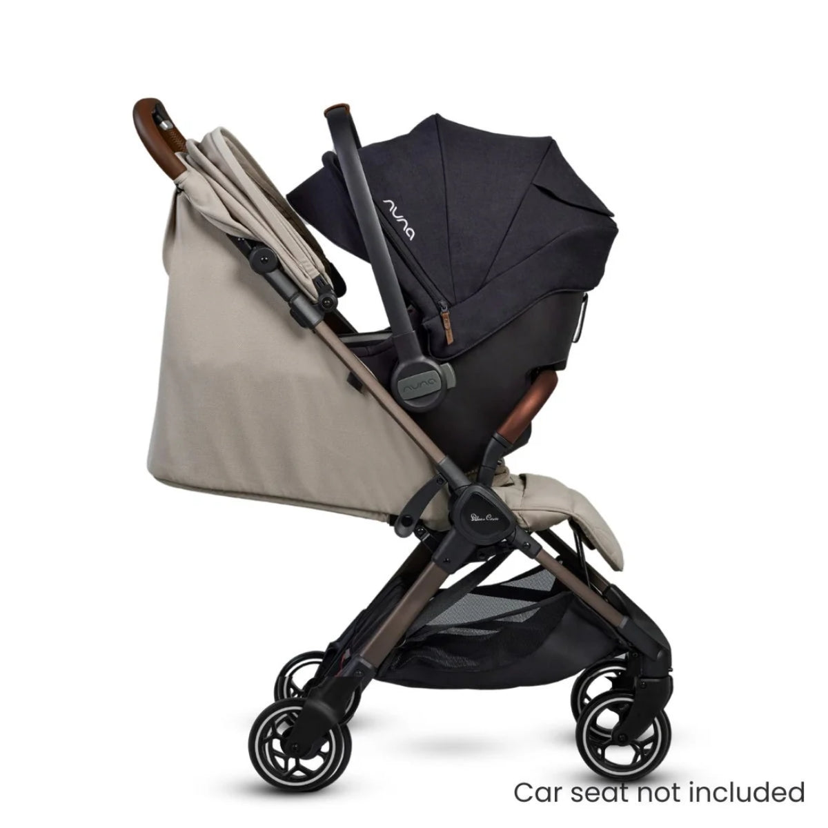 Carrinho de Bebê Compacto Silver Cross Clic - Latte