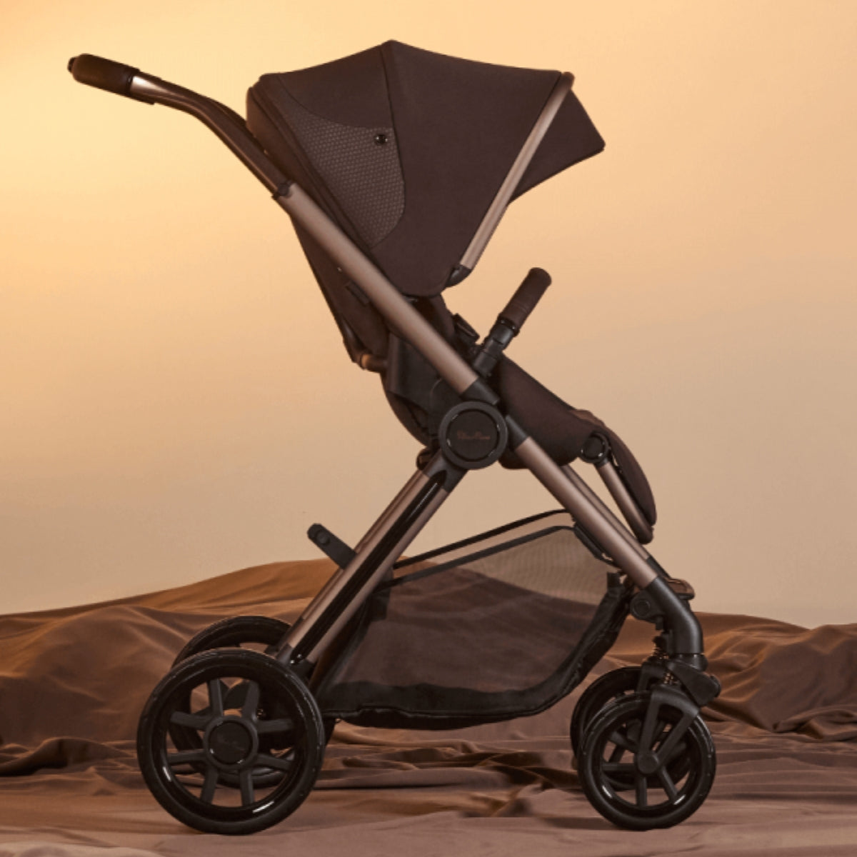 Carrinho De Bebê Silver Cross Reef 2 Ganache