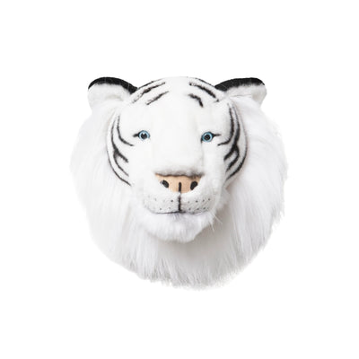 Albert The White Tiger Soft Plush Wall Decoration