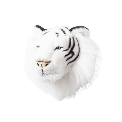 Albert The White Tiger Soft Plush Wall Decoration