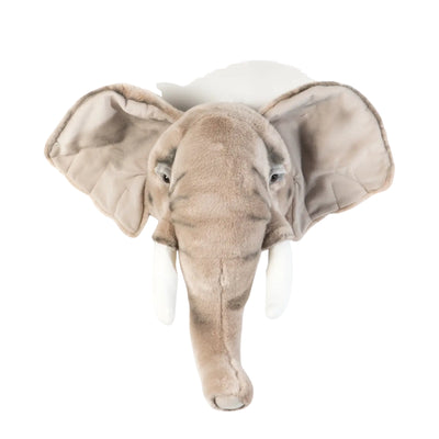 George The Elephant Soft Plush Wall Decoration