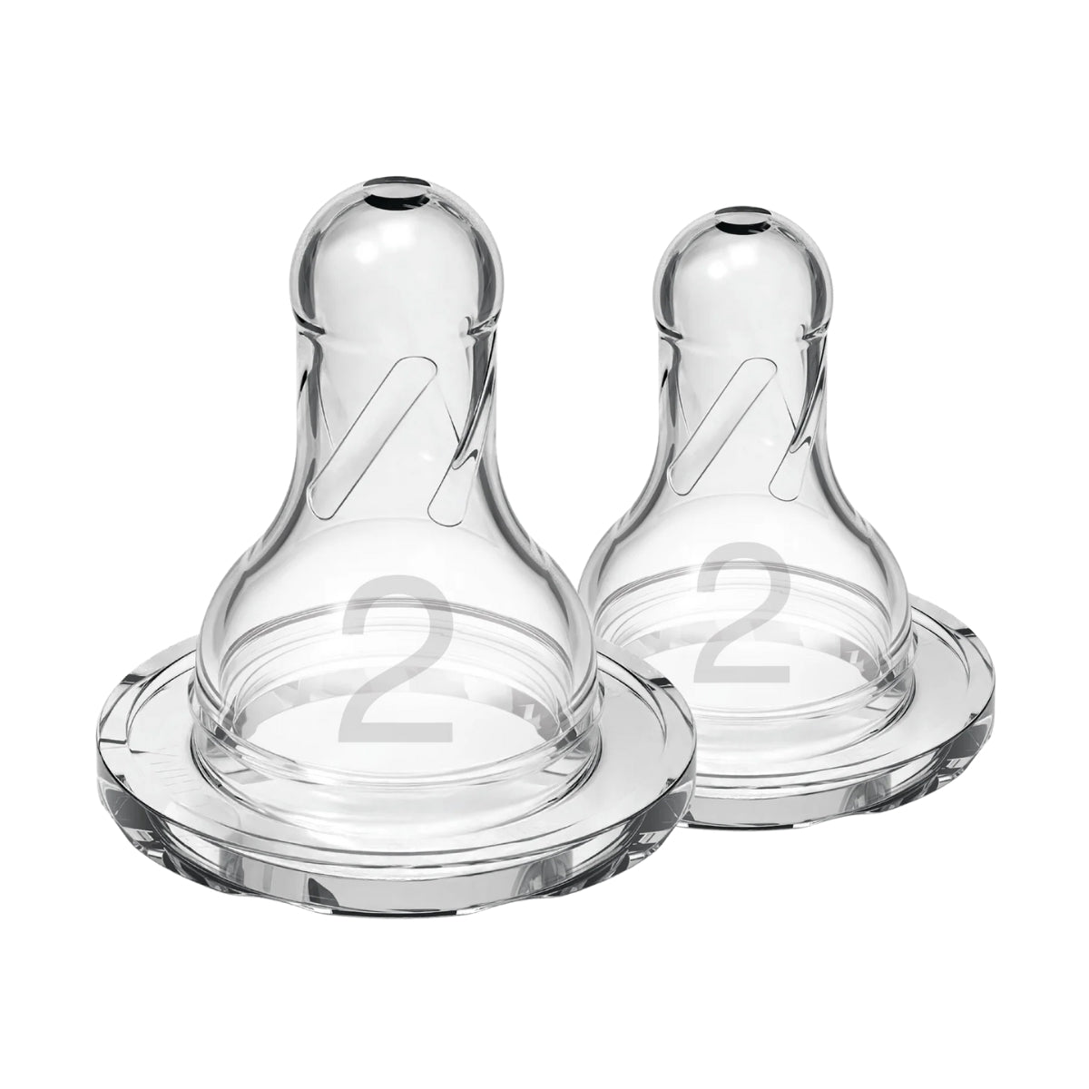 Dr. Brown's Level 2 Silicone Narrow Nipple - 2 Pack