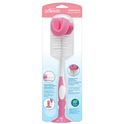 Dr. Brown’s Natural Flow® Baby Bottle Brush - Pink