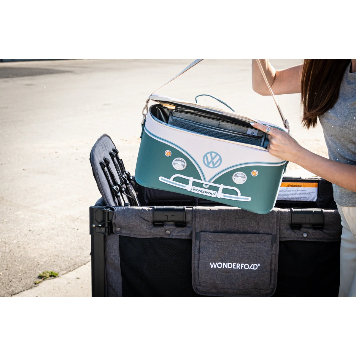 Bolsa térmica Wonderfold VW, Verde Sálvia