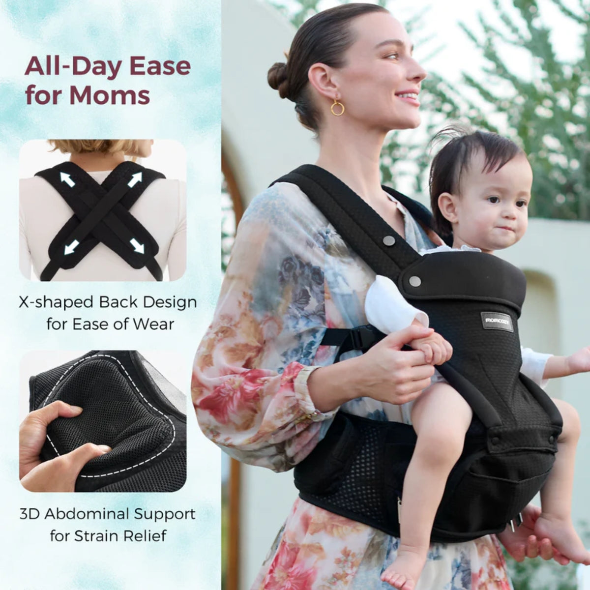 Momcozy Move2Fit Transportador de Assento de Quadril