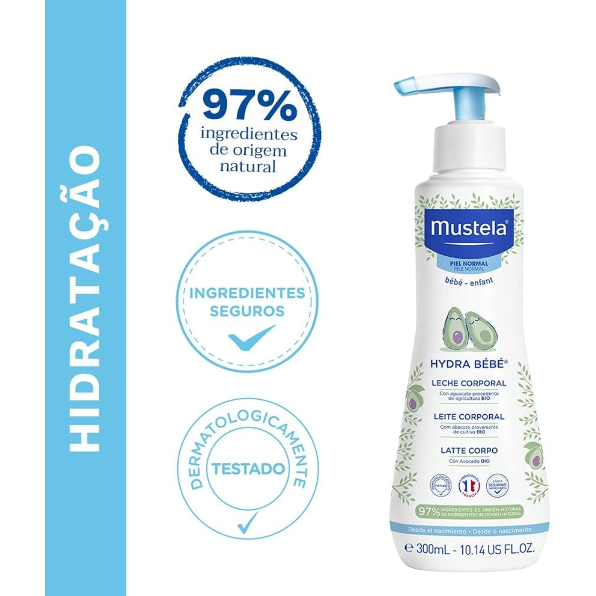 Mustela - Loção Corporal Hydra Bebe 300ml