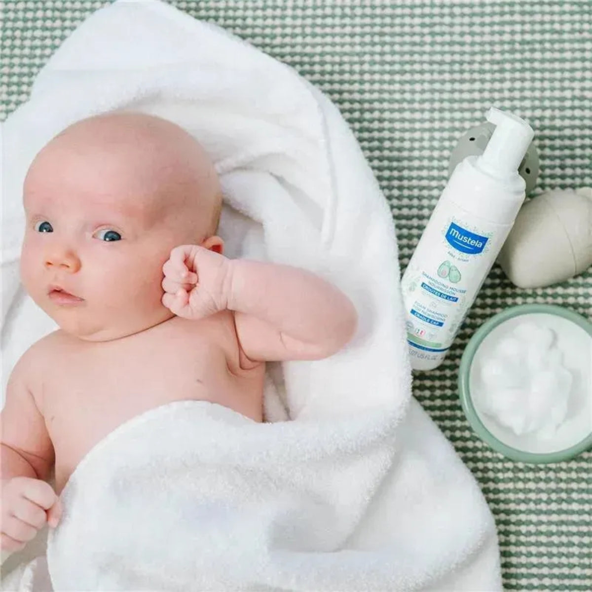 Mustela - Shampoo Espuma Bebê para Recém-Nascidos, 5Oz