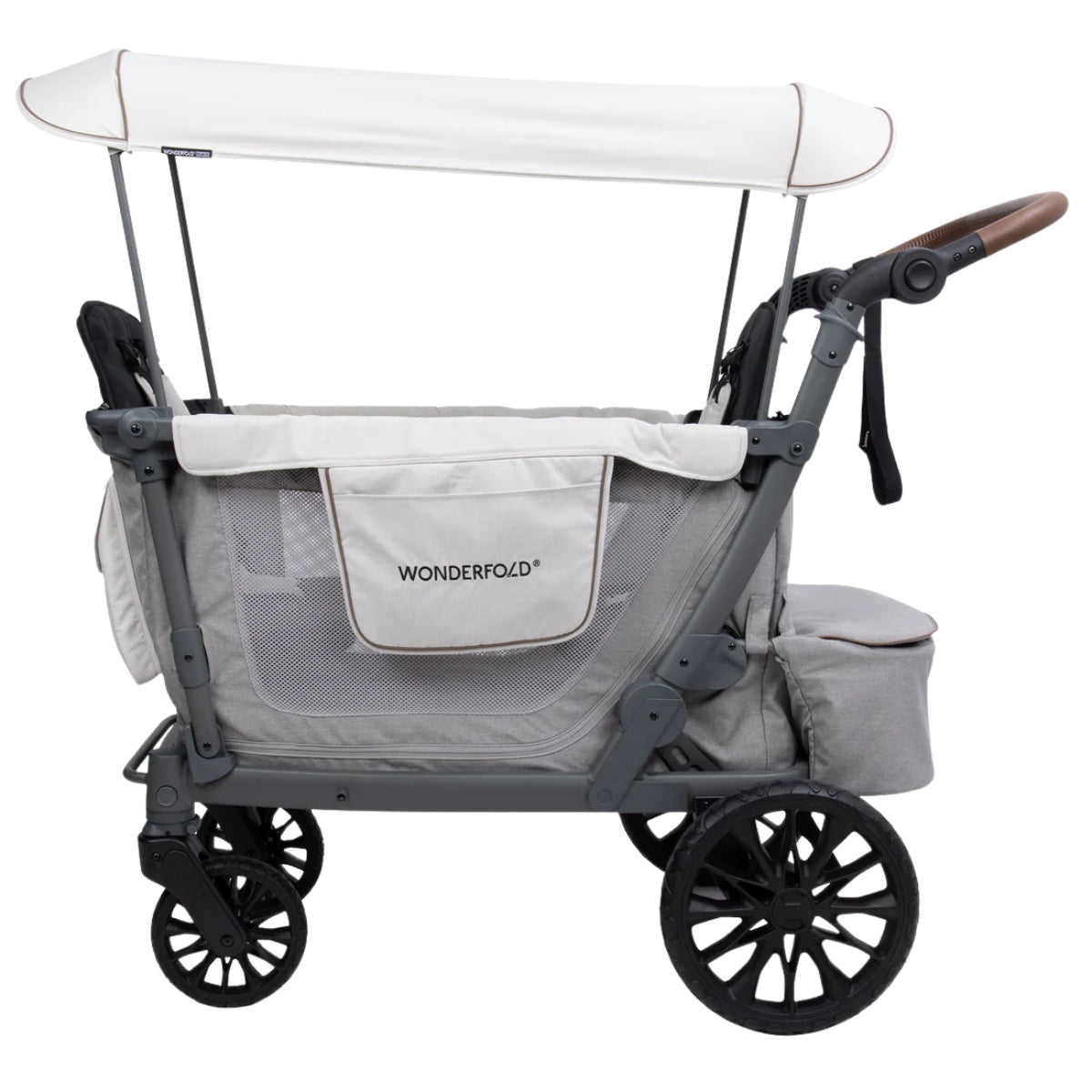 Carrinho de bebê WonderFold L2 Double (2 lugares) - Cinza