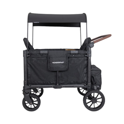 Carrinho de bebê WonderFold W4 Luxe Pro (4 lugares) - Jet Black