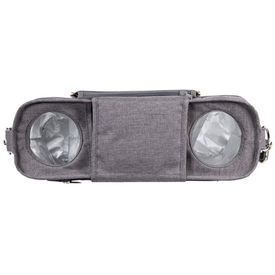 Console para pais WonderFold Small com 2 porta-copos isolados - Gray