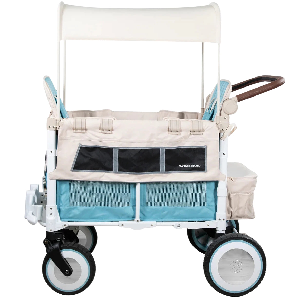 Carrinho de bebê WonderFold VW2 Volkswagon Double (2 lugares) - Bondi Blue