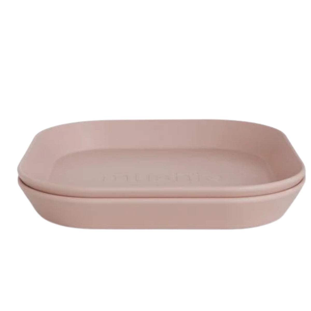 Kit de Pratos Infantil Mushie Blush