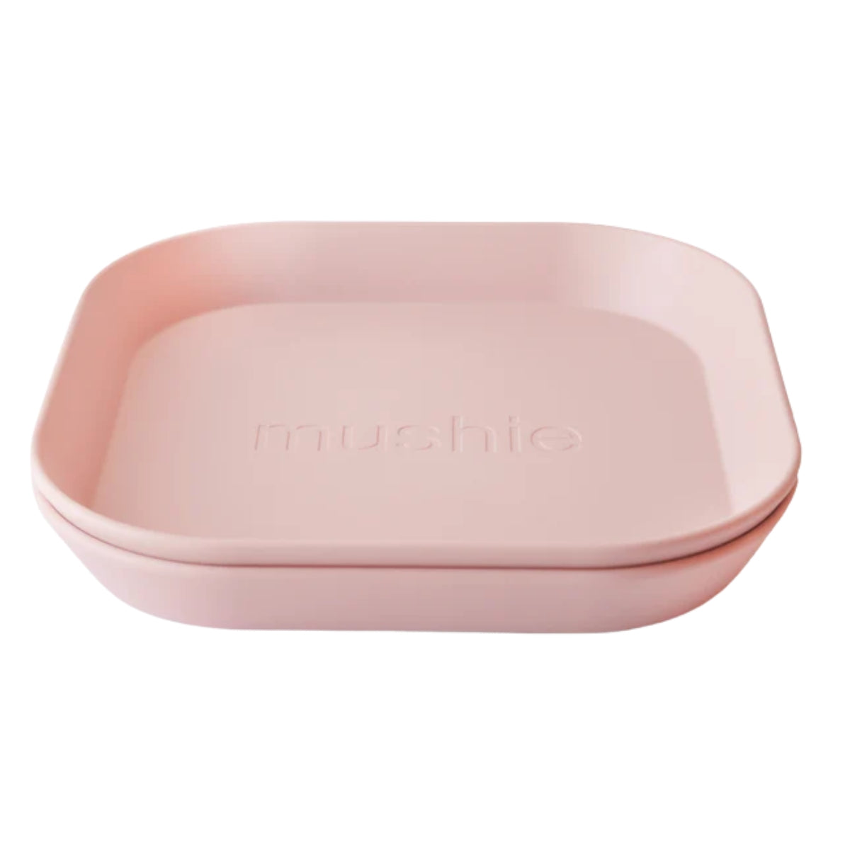 Kit de Pratos Infantil Mushie Blush