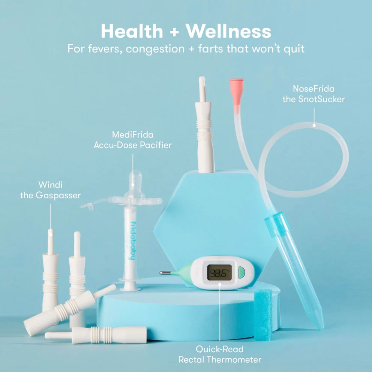 Kit definitivo para bebês Fridababy