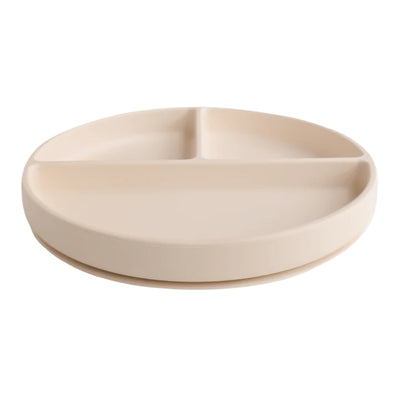 Placa de sucção de silicone Mushie - Areia movediça