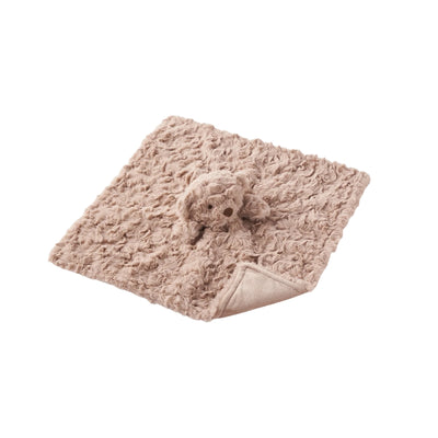 Cobertor de segurança para bebê elegante urso de pelúcia