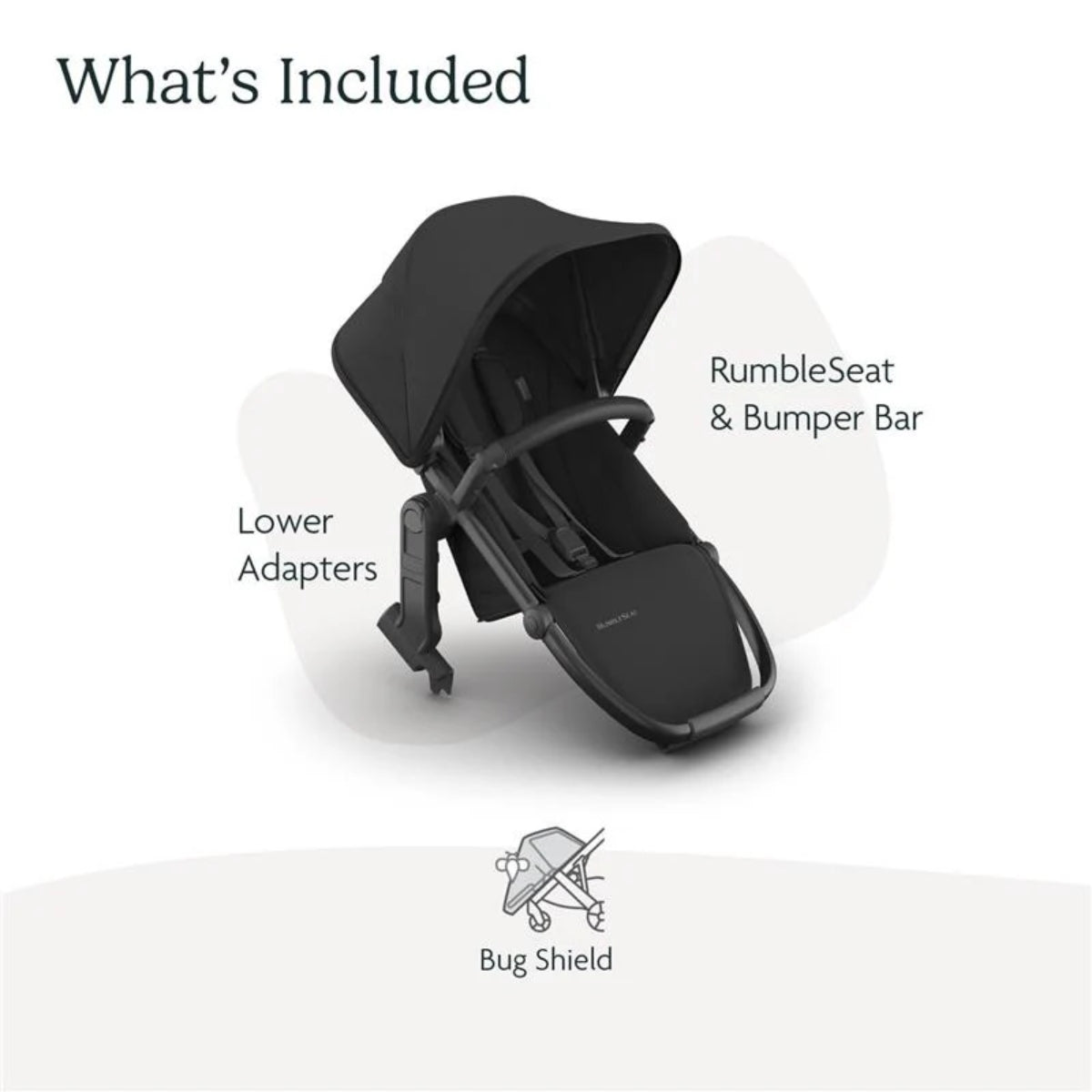 Uppababy Vista V3 RumbleSeat - Jake