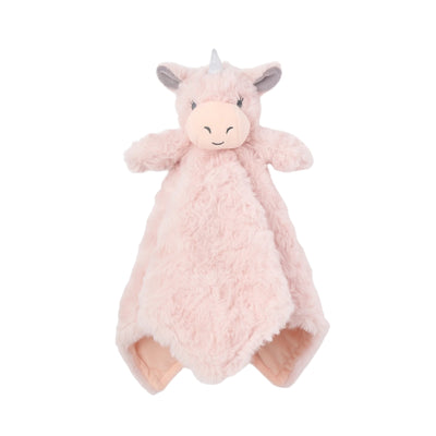 Cobertor de segurança de bebê unicórnio rosa