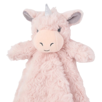 Cobertor de segurança de bebê unicórnio rosa