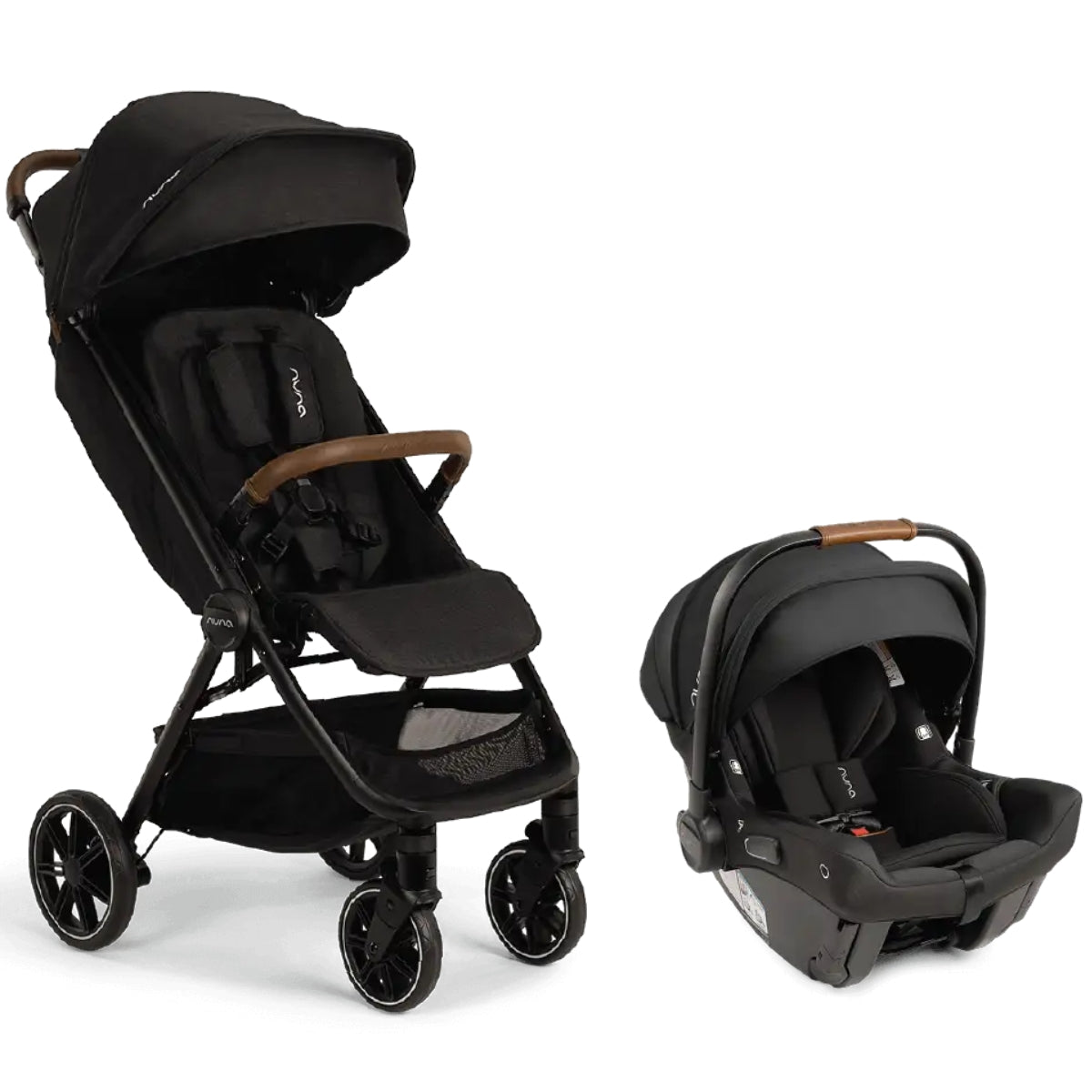 Carrinho de Bebê Travel Sistem Trvl Lx + Pipa Urbn Caviar