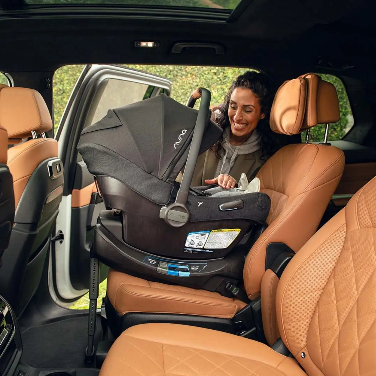 Bebê Conforto Nuna Pipa Aire Rx + Base Pipa Relx - Hazelwood