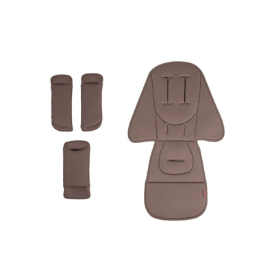 Silver Cross Wave 3 Seat Liner and Harness Pad Set - Caramel