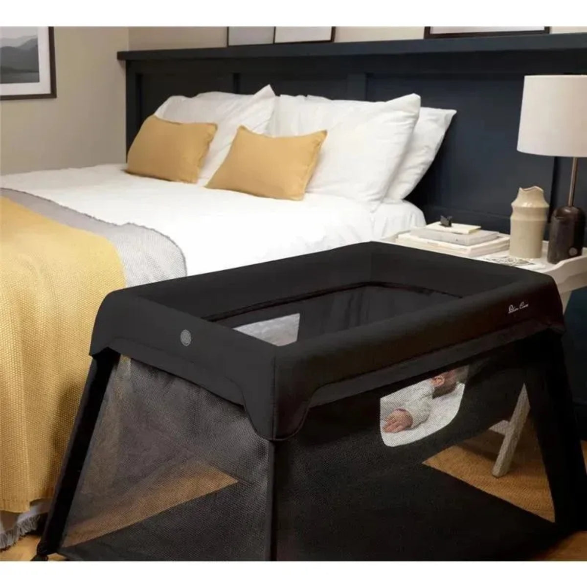 Berço Portátil Silver Cross Slumber Black