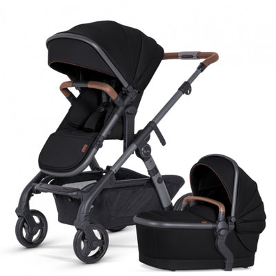 Carrinho Silver Cross Wave 3 Completo Assento + Moisés + Assento Tandem - Licorice