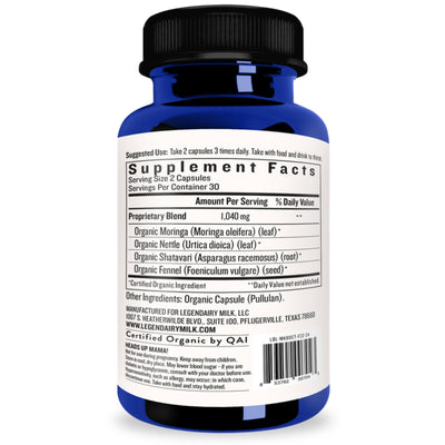 Legendairy Milk Milkapalooza - Suplemento de Amamentação 60 Caps