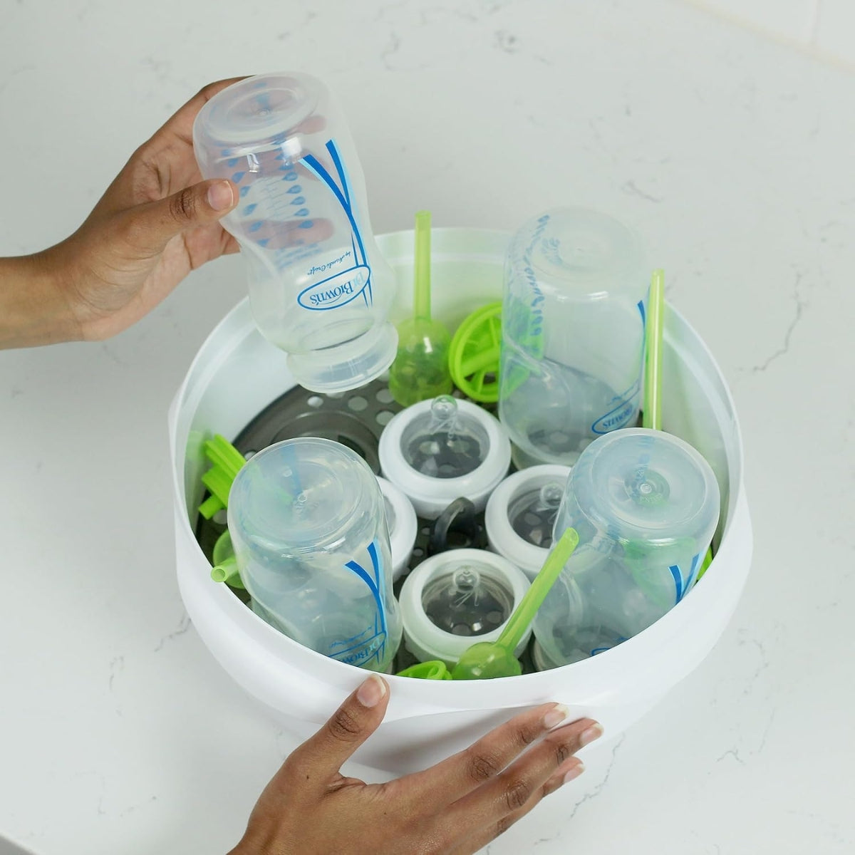 Esterilizador a Vapor Para Mamadeiras Dr. Brown's Baby Micro-ondas