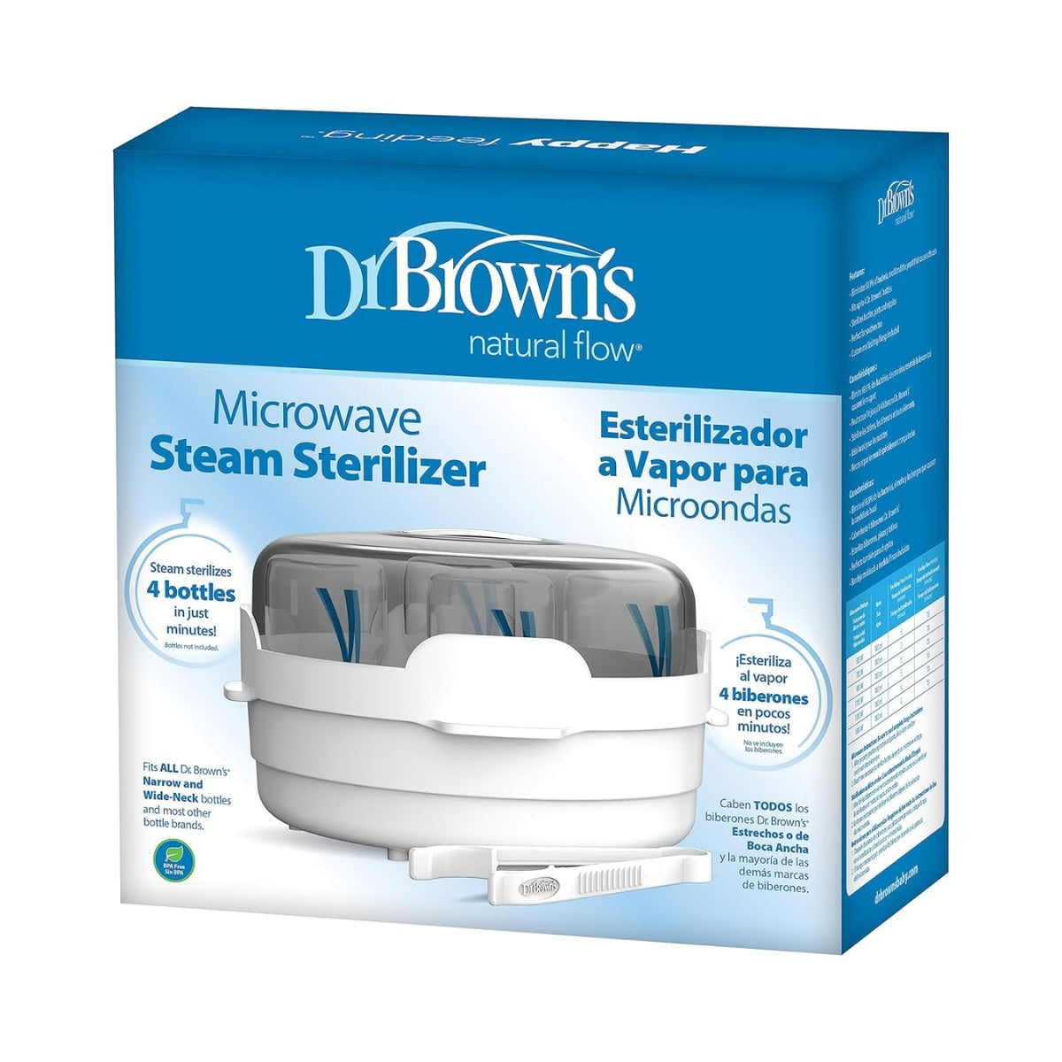 Esterilizador a Vapor Para Mamadeiras Dr. Brown's Baby Micro-ondas