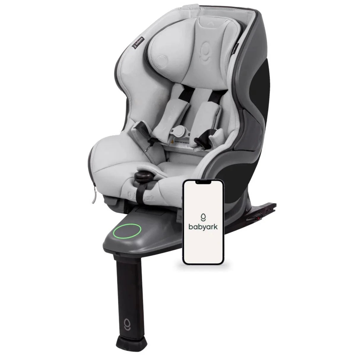 Babyark Smart Convertible Car Seat Charcoal Grey / Glacier Ice