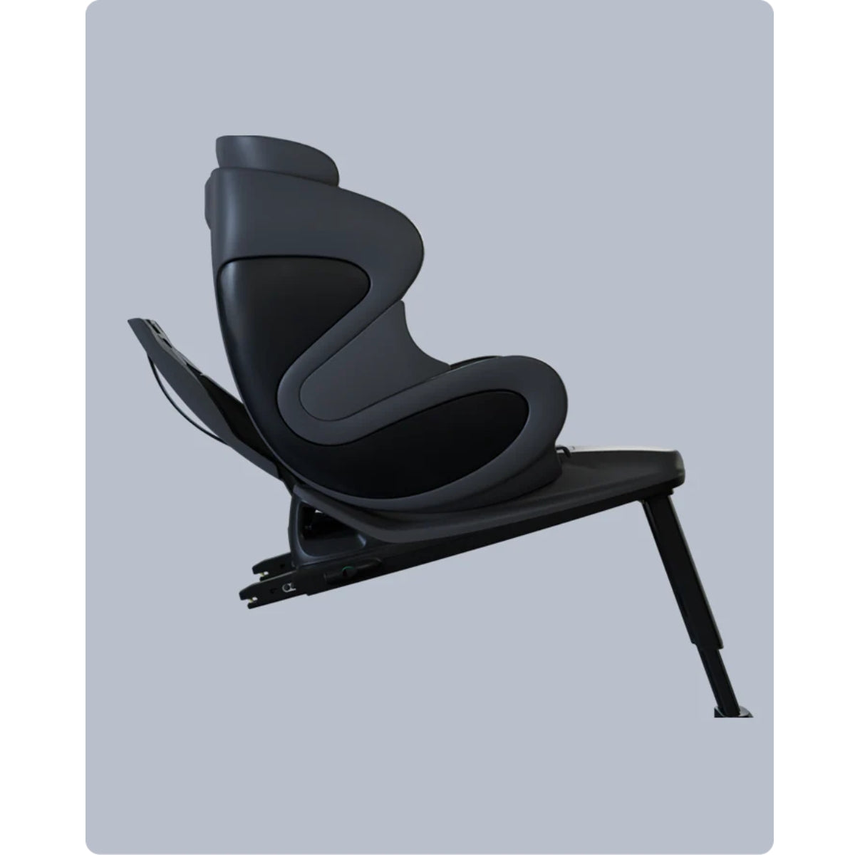 Babyark Smart Convertible Car Seat Charcoal Grey / Glacier Ice