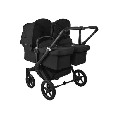 Carrinho de bebê duplo Bugaboo Donkey 5 - All Midnight Black/Black Chassis