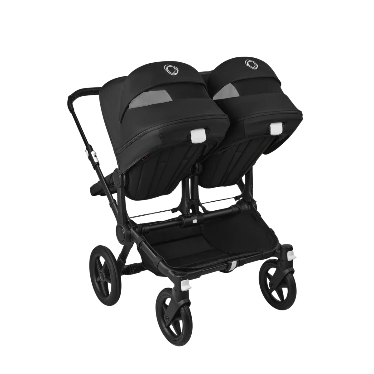 Carrinho de bebê duplo Bugaboo Donkey 5 - All Midnight Black/Black Chassis