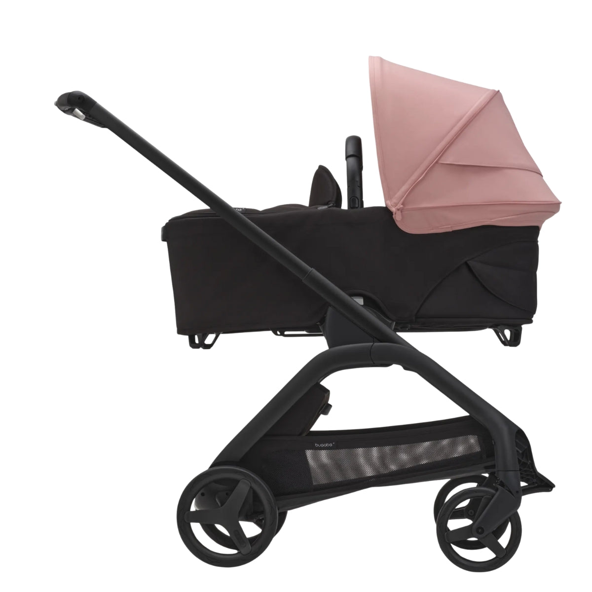 Carrinho de bebê 2 em 1 Bugaboo Dragonfly - Morning Pink/Frame Black