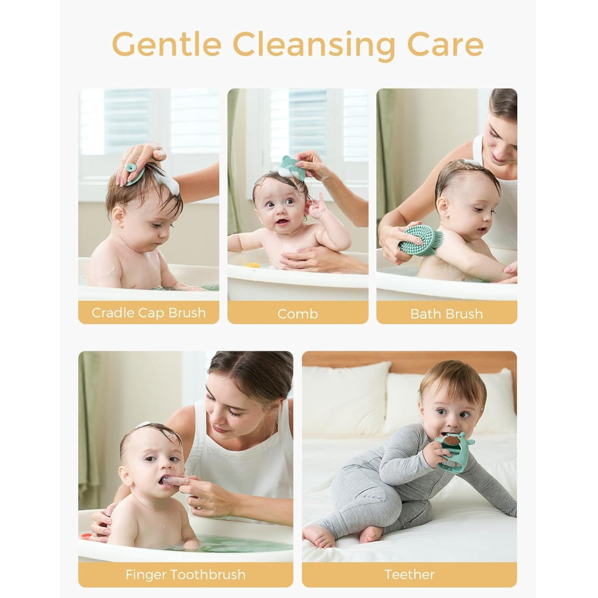 Kit de cuidados para bebês Momcozy All-in-1 Elite - 4 peças