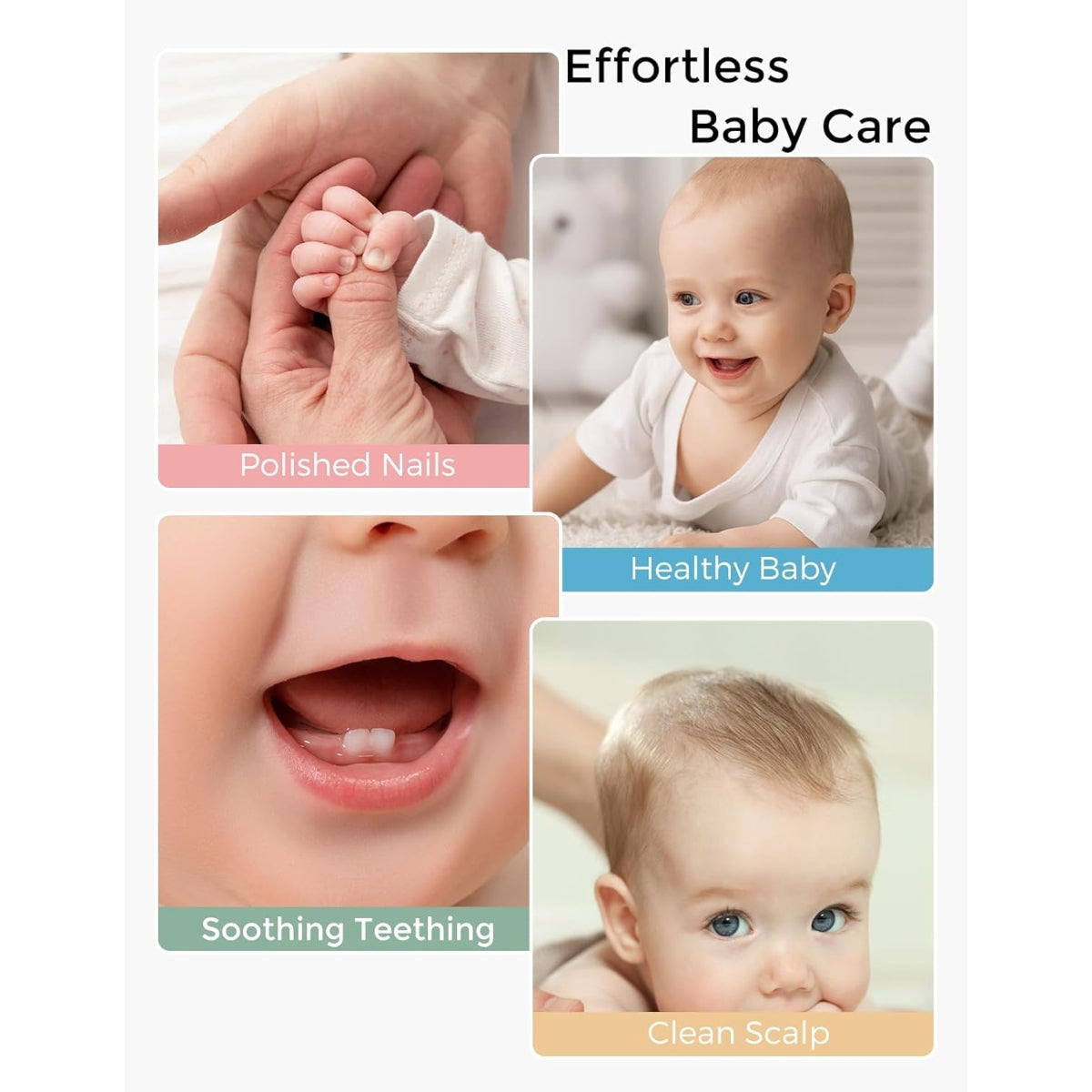 Kit de cuidados para bebês Momcozy All-in-1 Elite - 4 peças