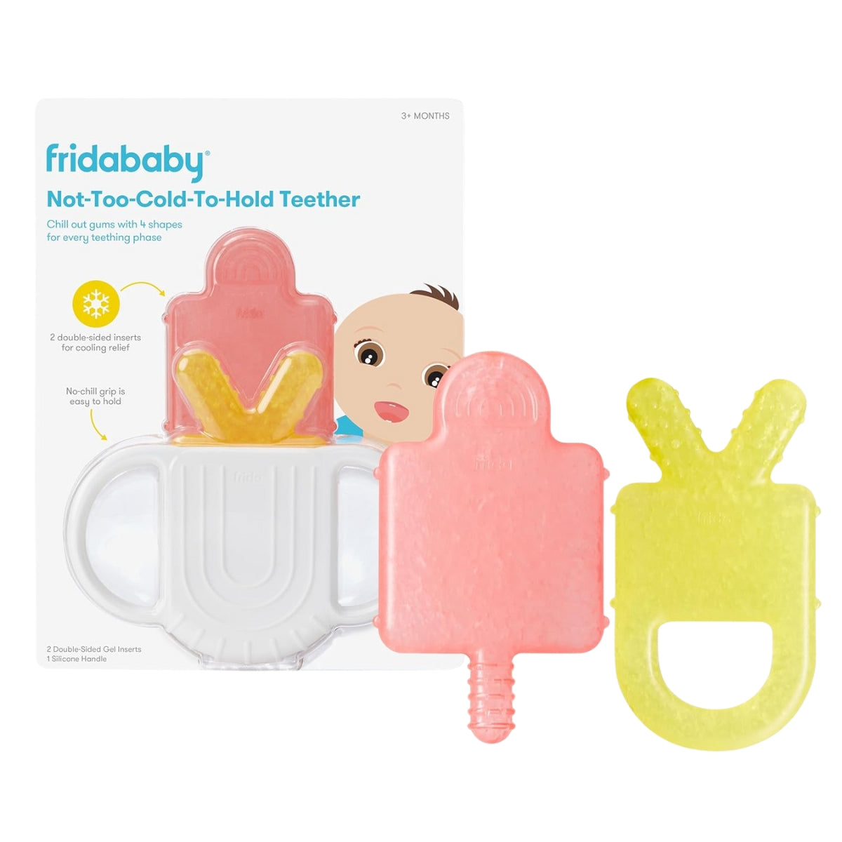 Mordedor Infantil Congelável Com Alças Para Segurar Fridababy