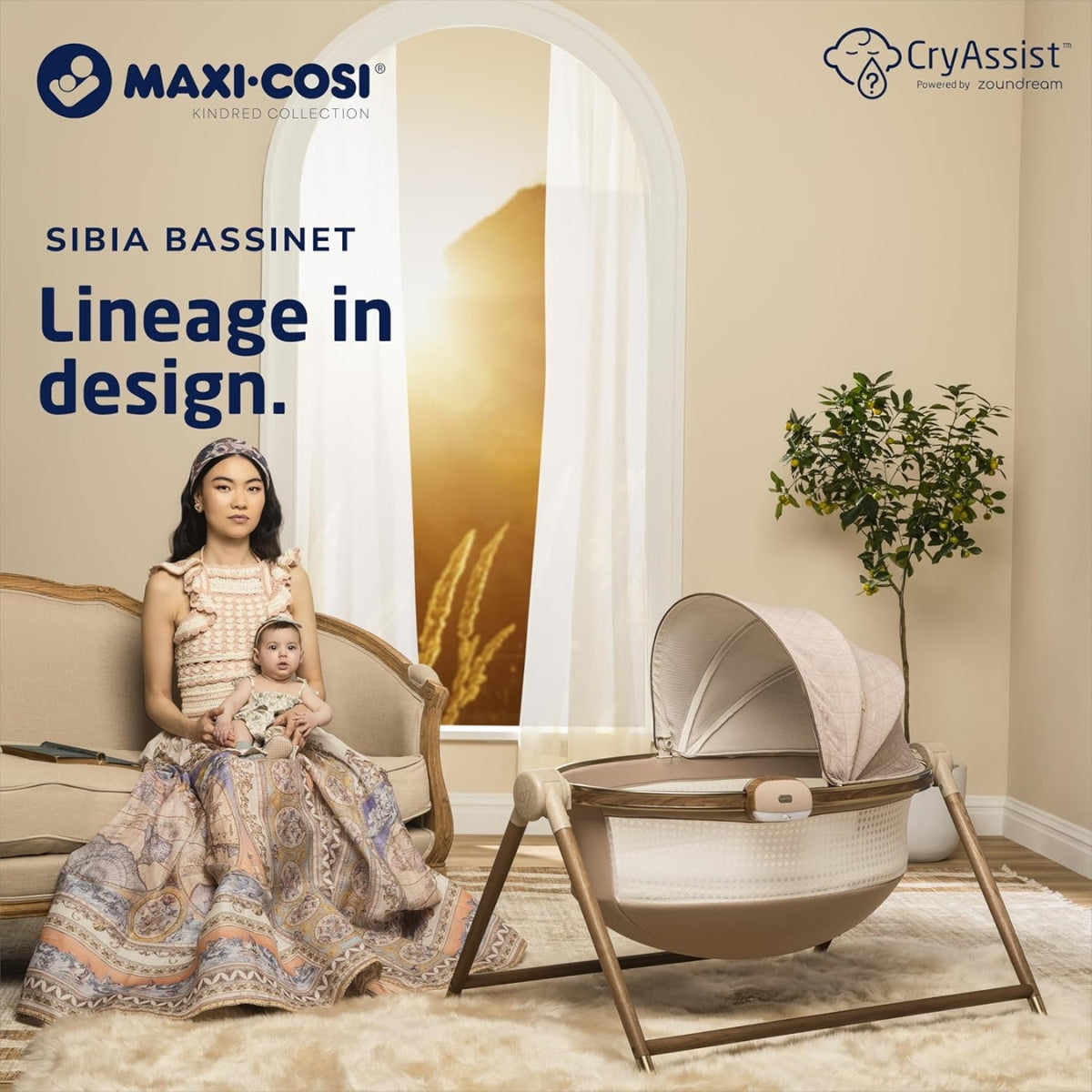 Berço Sibia Maxi Cosi Natural Heritage